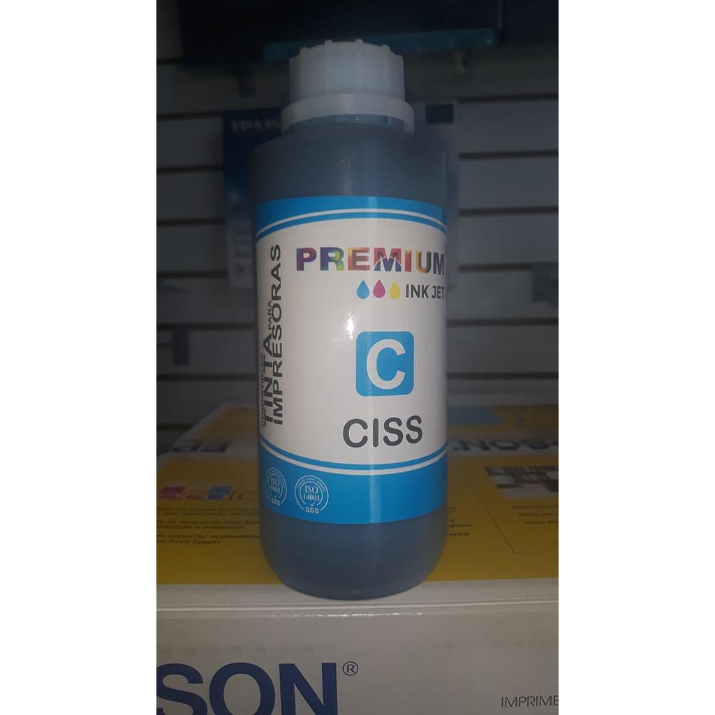 TINTA COMPATIBLE PREMIUN 500ML CYAN 