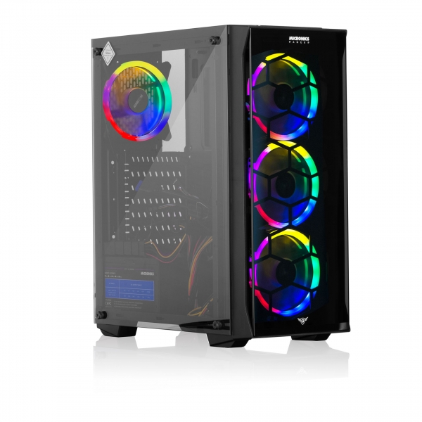 GABINETE RANGER MIC C806 MICRONICS USB3.0 GAMER SIN FUENTE